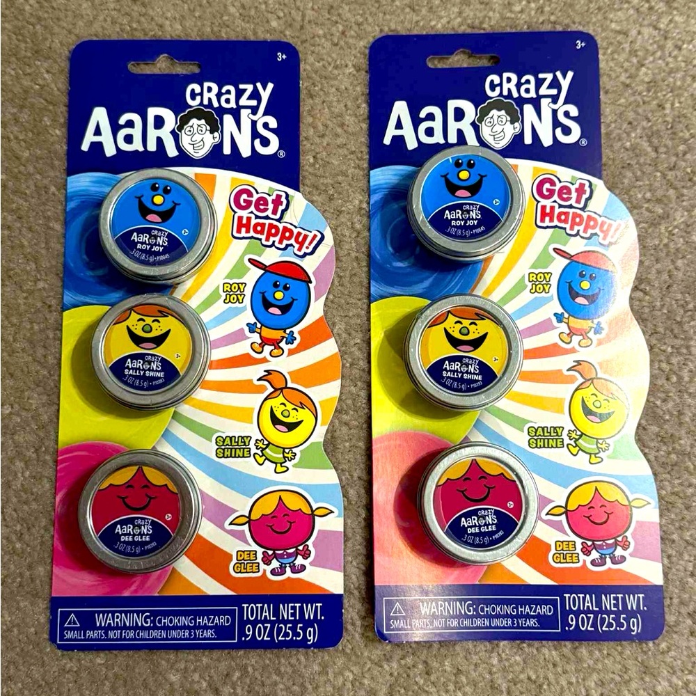 2 packs of Crazy Aarons Get Happy 3-pack - Picture 2 of 3